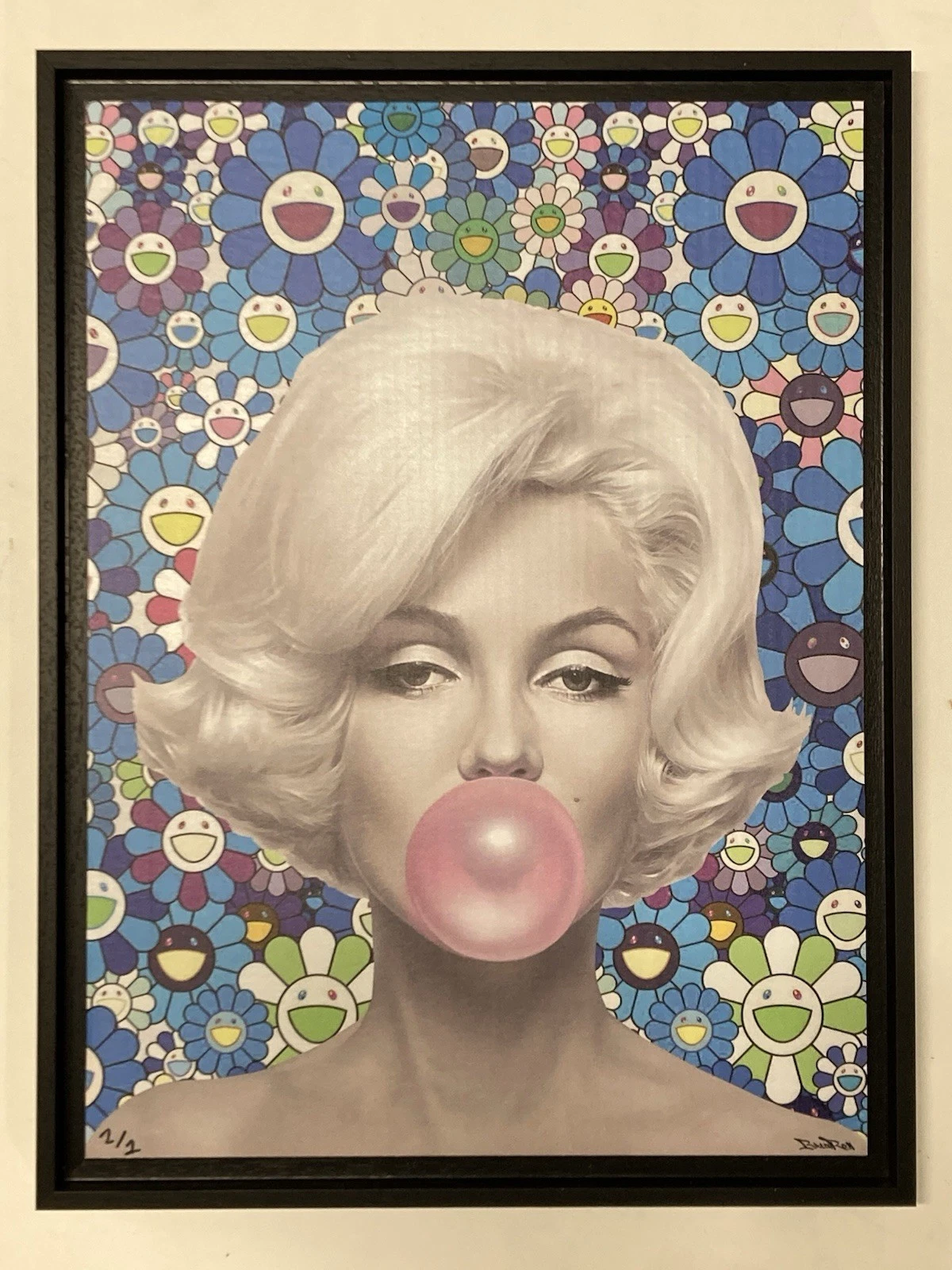 Brain Roy : tableau exemplaire unique dans une caisse américaine